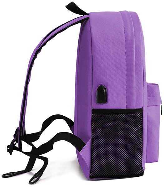 School Backpack Tigernu Women's Leisure Backpack 3249 Purple Lateral view