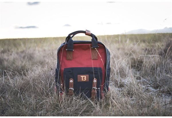 School Backpack TopBags Backpack Petite Red Lifestyle