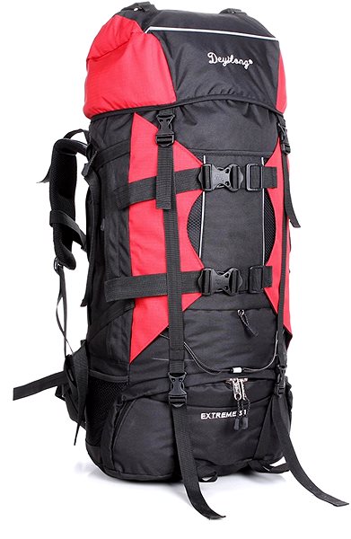 School Backpack TopBags Krosna Red Screen