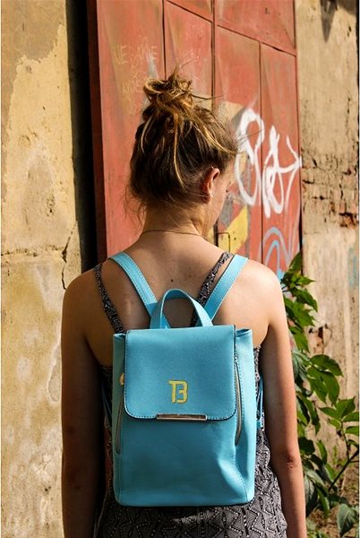 School Backpack TopBags Backpack Ely Blue Lifestyle