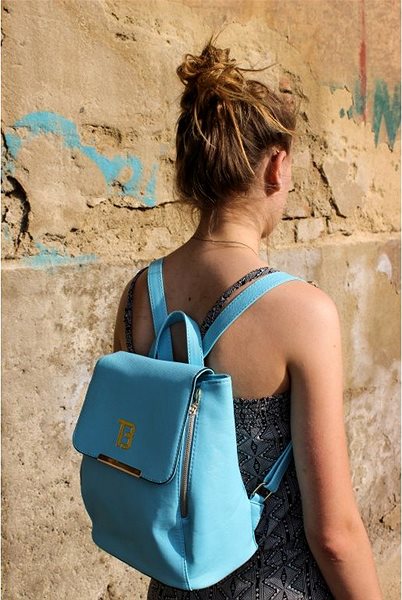 School Backpack TopBags Backpack Ely Blue Lifestyle