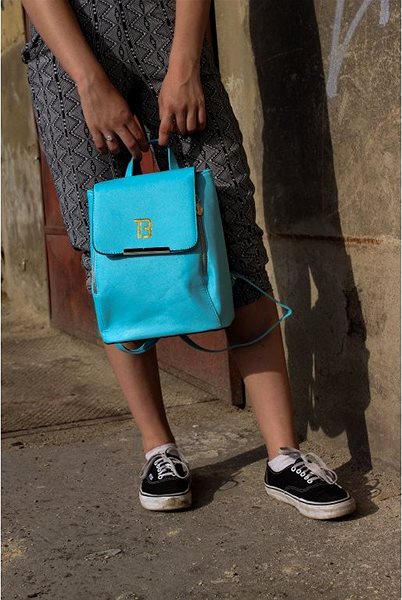 School Backpack TopBags Backpack Ely Blue Lifestyle