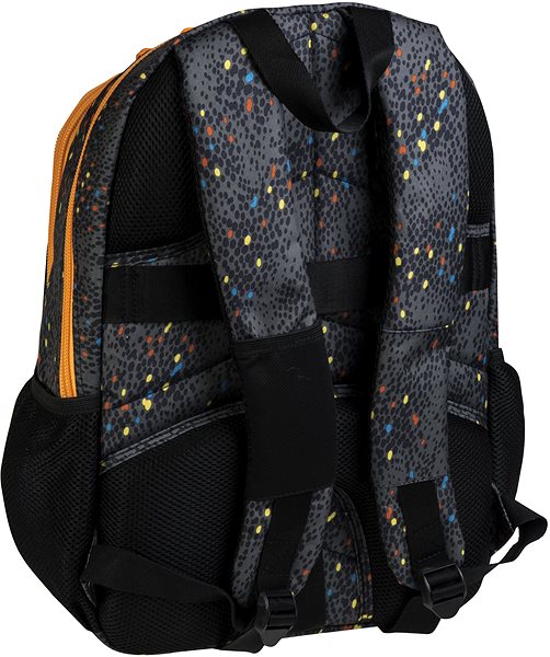 School Backpack Busquets Unisex school backpack Orange SuperUP Back page