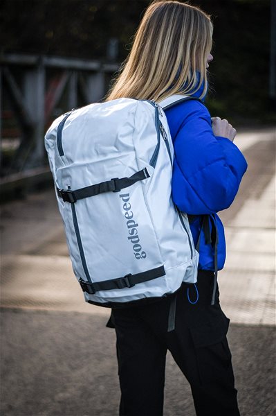 School Backpack TopBags Discoverer White Backpack Lifestyle