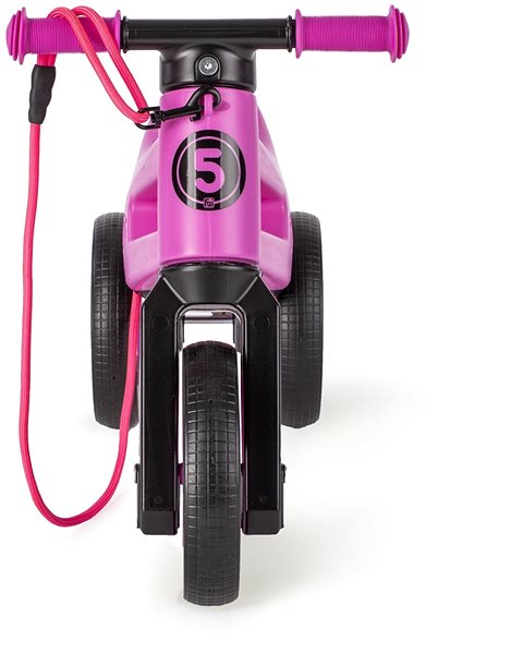 Futóbicikli Neon Funny Wheels 2 az 1-ben, rózsaszínű Képernyő