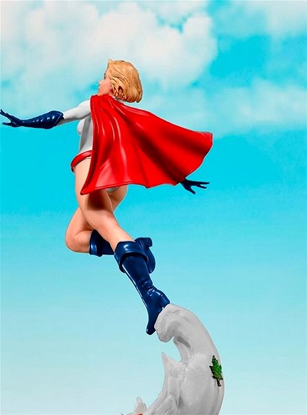 Figure Power Girl 1/10 - DC Comics by Ivan Reis Lateral view