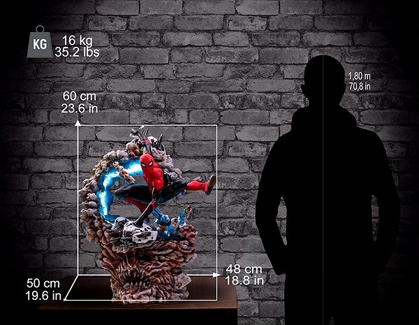 Figure Spider-Man Legacy Replica 1/4 - Spider-Man: Far From Home Technical draft