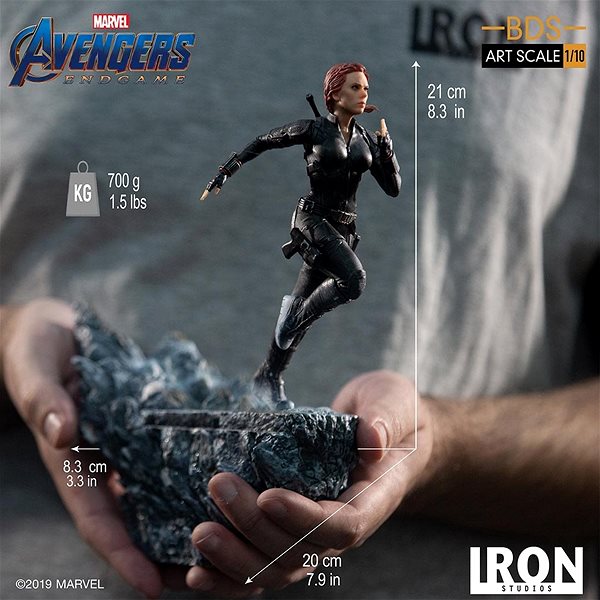 Figure Black Widow BDS Art Scale 1/10 - Avengers: Endgame Technical draft