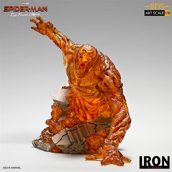 Figur Molten Man 1:10 art scale - Spiderman: Far From Home ...