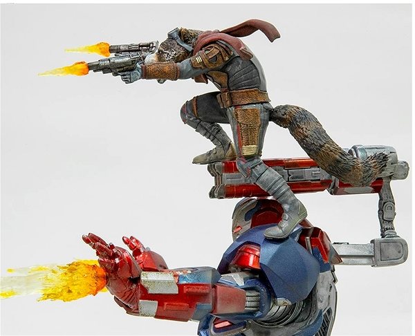 Figure Iron Patriot & Rocket BDS Art Scale 1/10 - Avengers: Endgame Features/technology