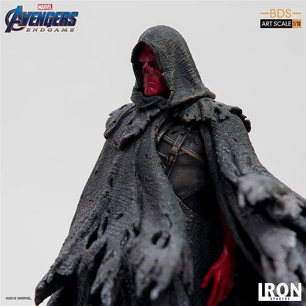 Figure Avengers: Endgame - Red Skull - BDS Art Scale 1/10 Features/technology