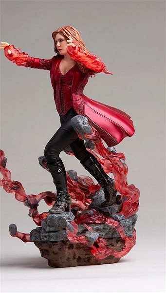 Figure Scarlet Witch BDS Art Scale 1/10 - Avengers: Endgame Lateral view