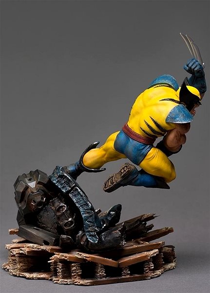 Figure Wolverine BDS Art Scale 1/10 - Marvel Comics Lateral view