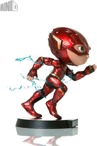 Figure Flash - Mini Co. - Justice League Lateral view