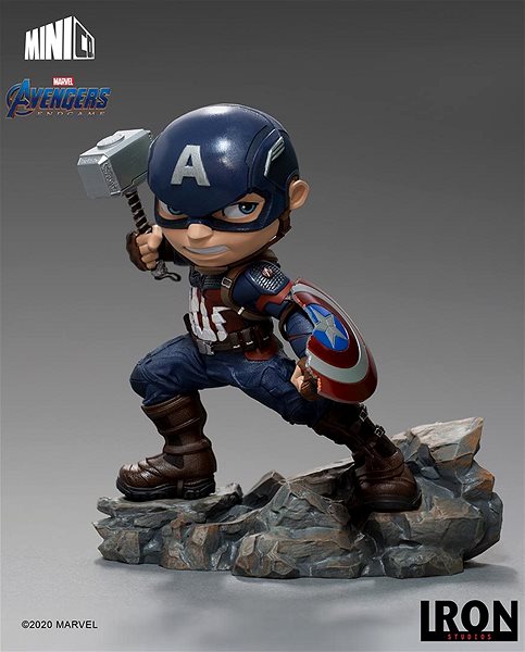 Figura Avengers - Captain America Képernyő