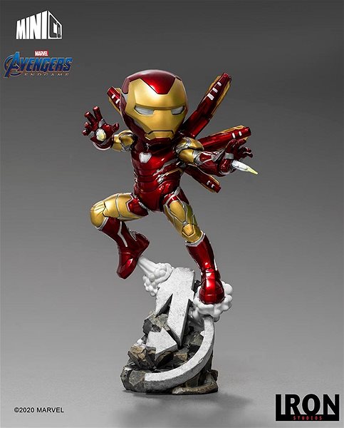 Figura Avengers - Iron Man 20cm Képernyő