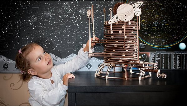 3D Puzzle Ewa Eco-Wood-Art Planetarium Lifestyle