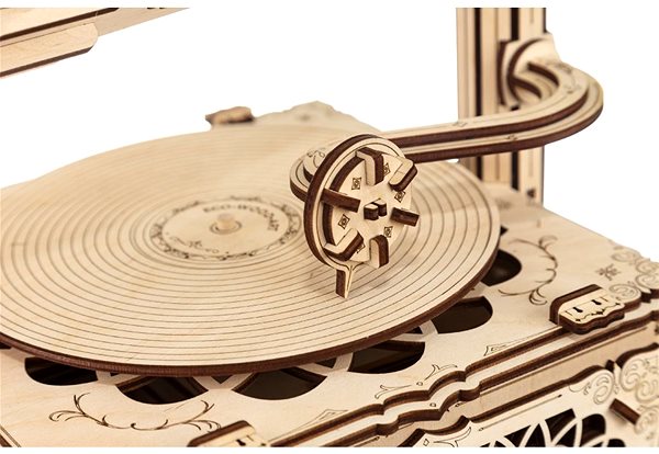 3D Puzzle Ewa Eco-Wood-Art Gramophone Features/technology