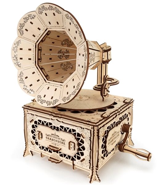 3D Puzzle Ewa Eco-Wood-Art Gramophone Screen