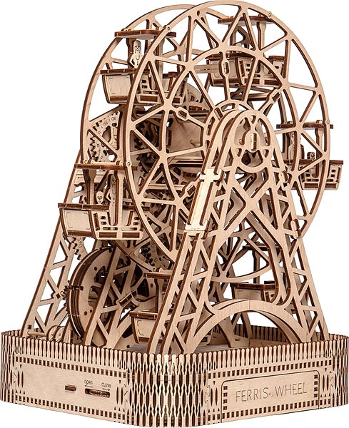 3D Puzzle Wooden City Ferris Wheel ...