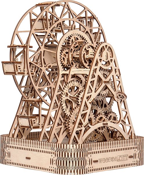 3D Puzzle Wooden City Ferris Wheel ...