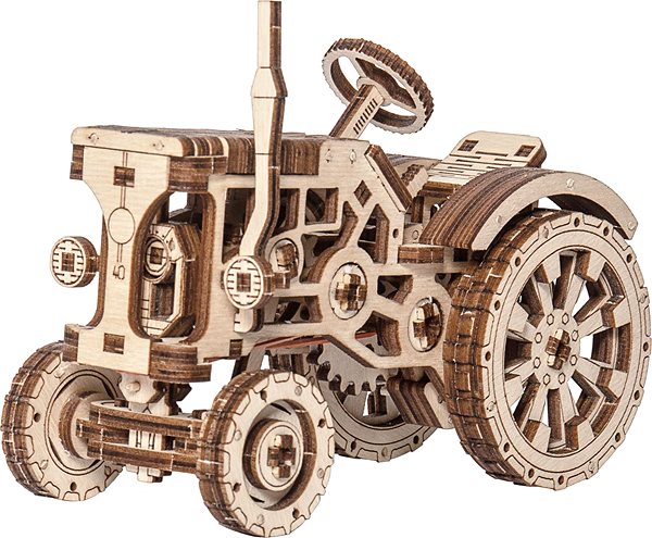 3D Puzzle Wooden City Tractor ...