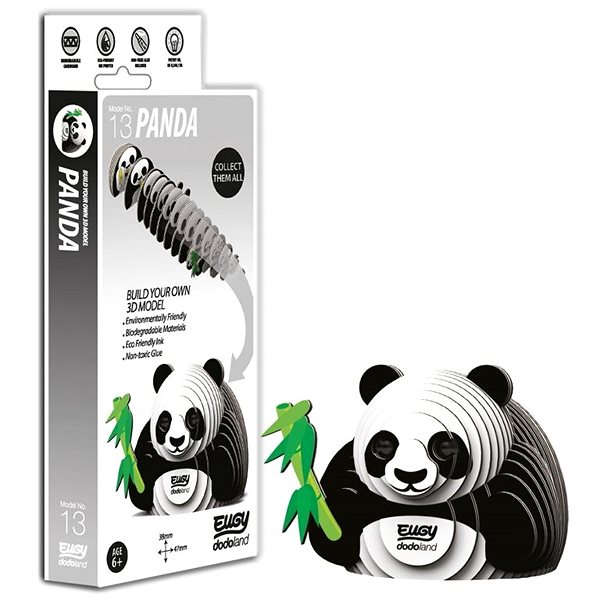 3D Puzzle Dodoland Eugy Panda Screen