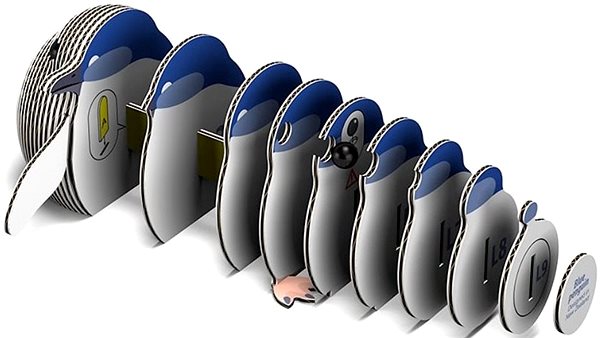 3D Puzzle Dodoland Eugy Penguin Features/technology