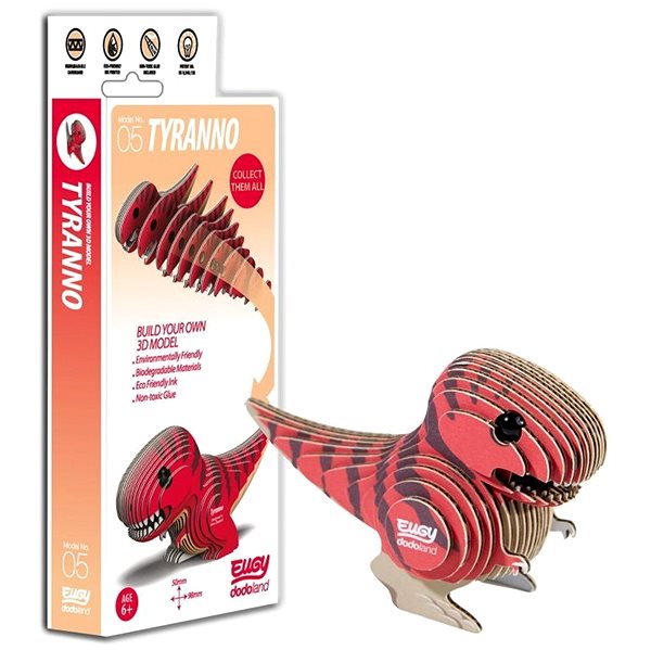 3D Puzzle Dodoland Eugy Tyranosaurus Rex Screen