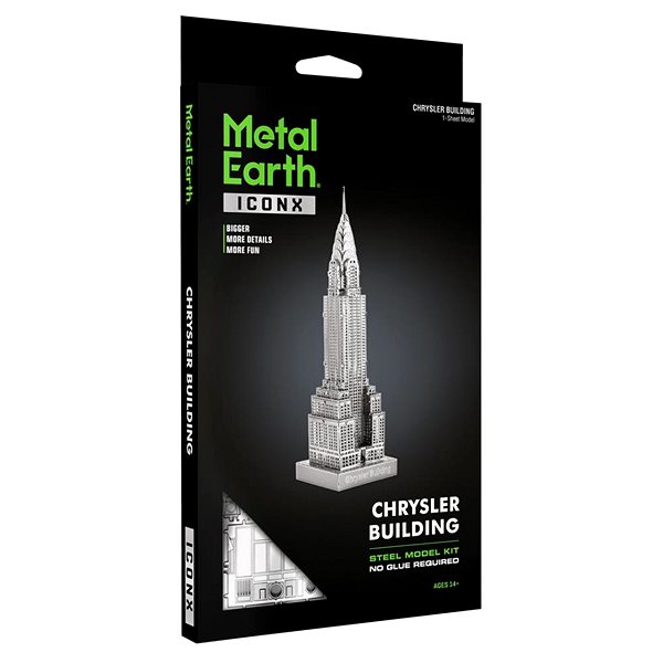 3D Puzzle Metal Earth 3D Puzzle Chrysler Building (ICONX) ...