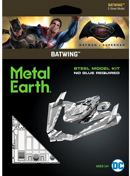 3D Puzzle Metal Earth 3D puzzle Batman Vs. Superman: Batwing ...