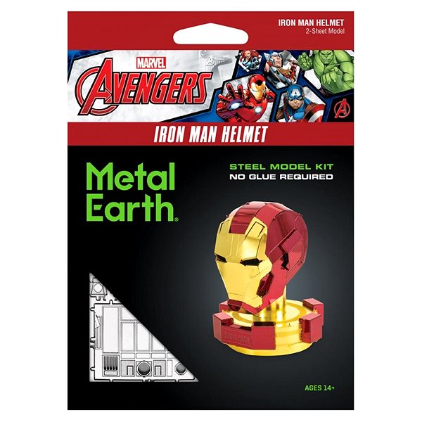 3D Puzzle Metal Earth 3D Puzzle Avengers: Iron Man - Helmet ...