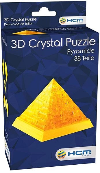 3D Puzzle HCM Kinzel 3D Crystal Puzzle Pyramid 38 pieces ...