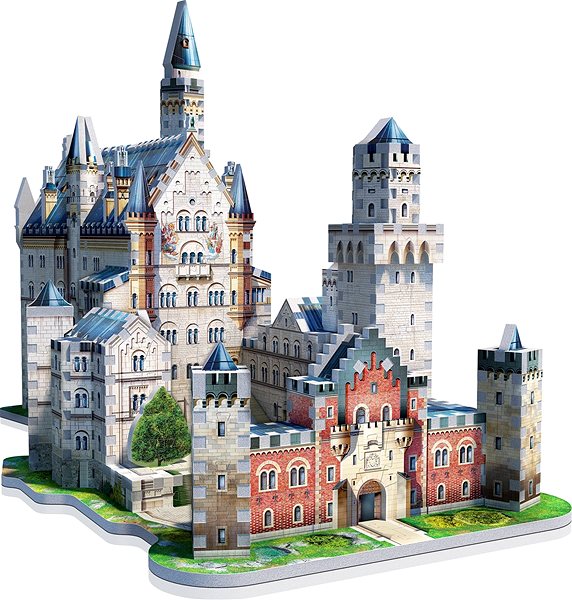3D Puzzle Wrebbit 3D puzzle Neuschwanstein Castle 890 pieces ...