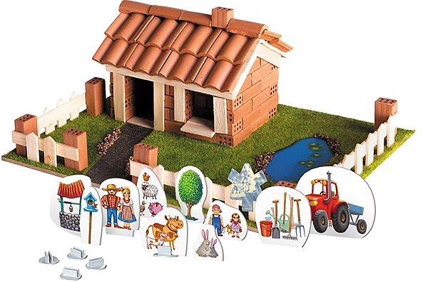 Building Set Hit Brick Trick Cottage Screen