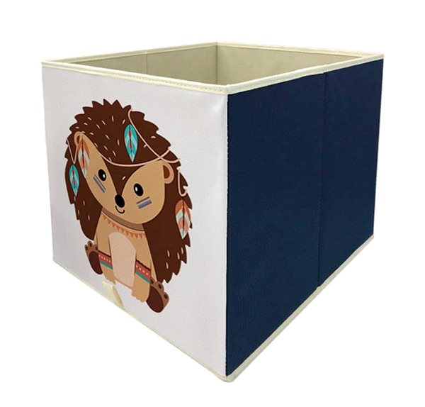 Úložný box Dream Creations Látkový box na hračky ježko indián 33 × 33 × 37 cm ...