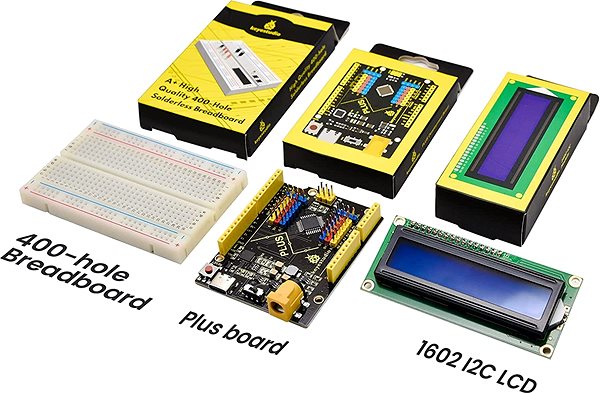 Építőjáték Keyestudio KS0402 Arduino Alap indulókészlet (alaplap nélkül) ...