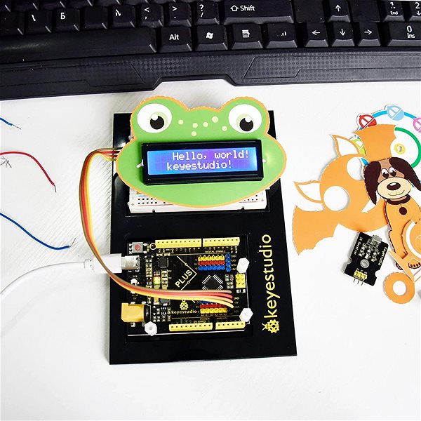 Építőjáték Keyestudio KS0402 Arduino Alap indulókészlet (alaplap nélkül) ...