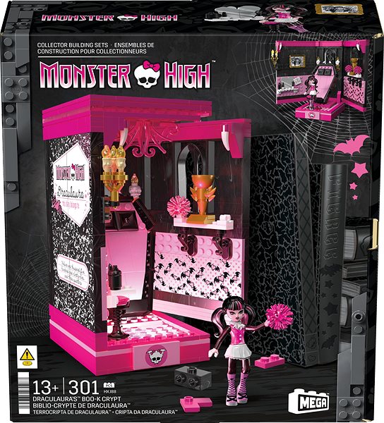 Bausatz Mega Monster High Draculaura und die Gruft für Sammler ...