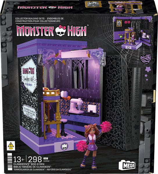 Stavebnica Mega Monster High Clawdeen a jaskyňa pre zberateľov ...