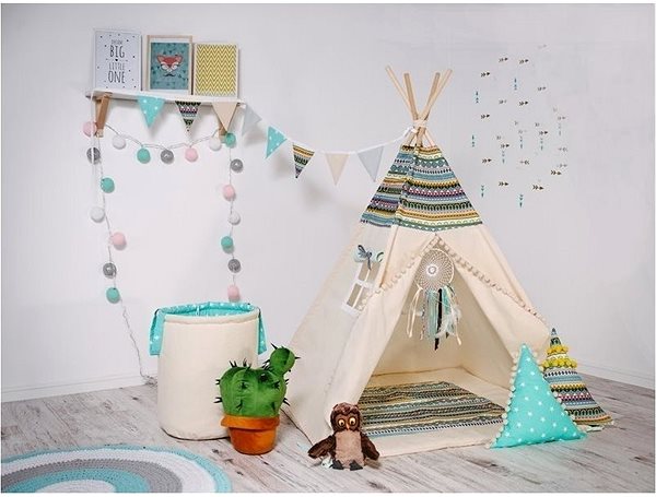 Tent for Children Set teepee tent Mexican nature Premium Lifestyle