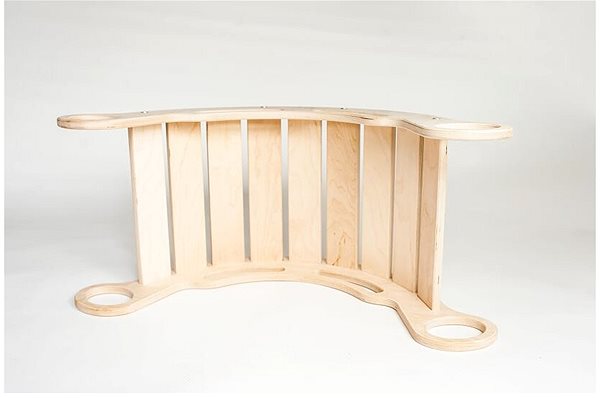 Houpadlo Elis Design Montessori duhová houpačka 5in1 natur BEZ ...