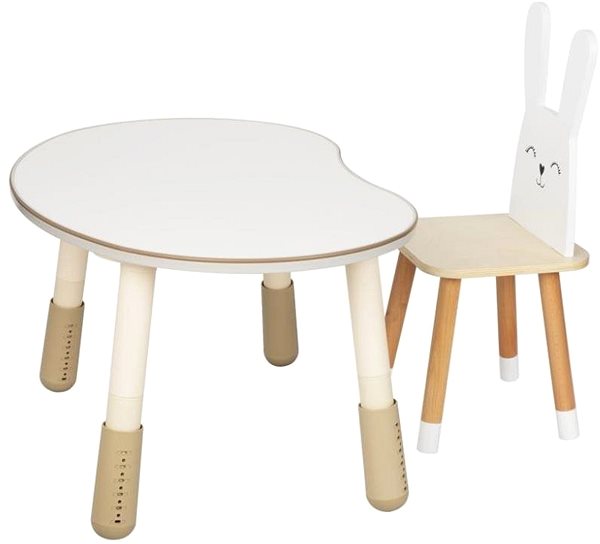 Children's furniture eliNeli Children's growing table and chair Rabbit .
