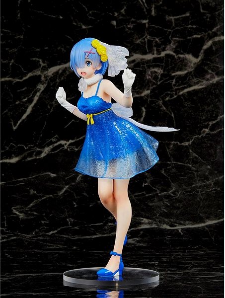 Figure Taito Prize Re: Zero Precious figure Rem Clear Dress ...