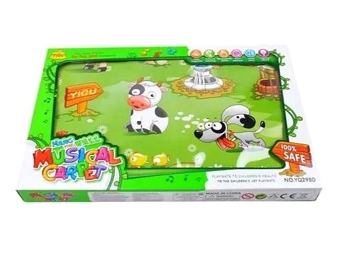 Hracia podložka ISO-YQ2980 Detská hracia podložka – zvieracia farma ...