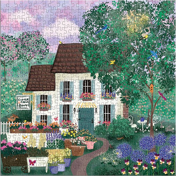 GALISON Garden Path 500-piece square puzzle