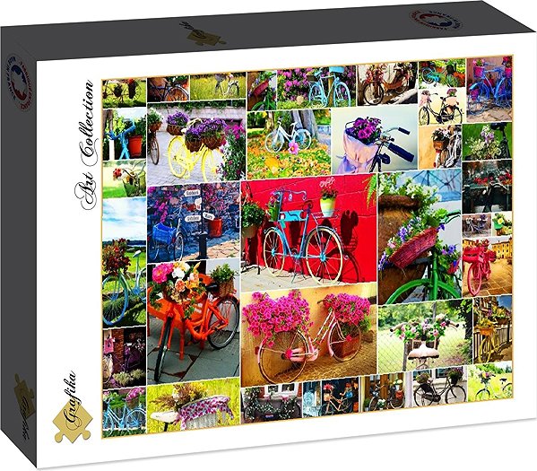 GRAFIKA Puzzle Collage: Wheels 1500 pieces.
