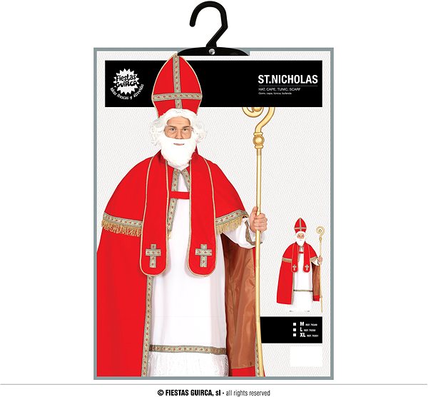 GUIRCA Nicholas costume size. XL 54/56 .