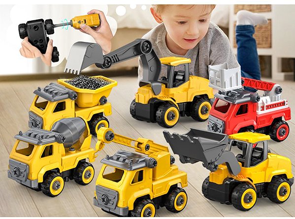 Building Set IQ models Dump truck 1/26 remote control kit ...