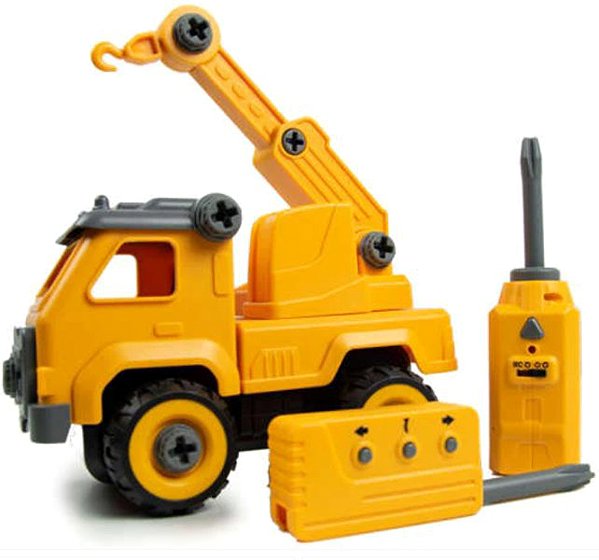 IQ models Mobile Crane 1/26 remote control construction set.